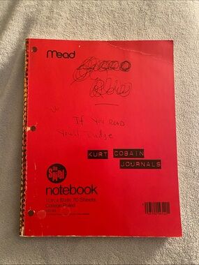 Kurt cobain journals